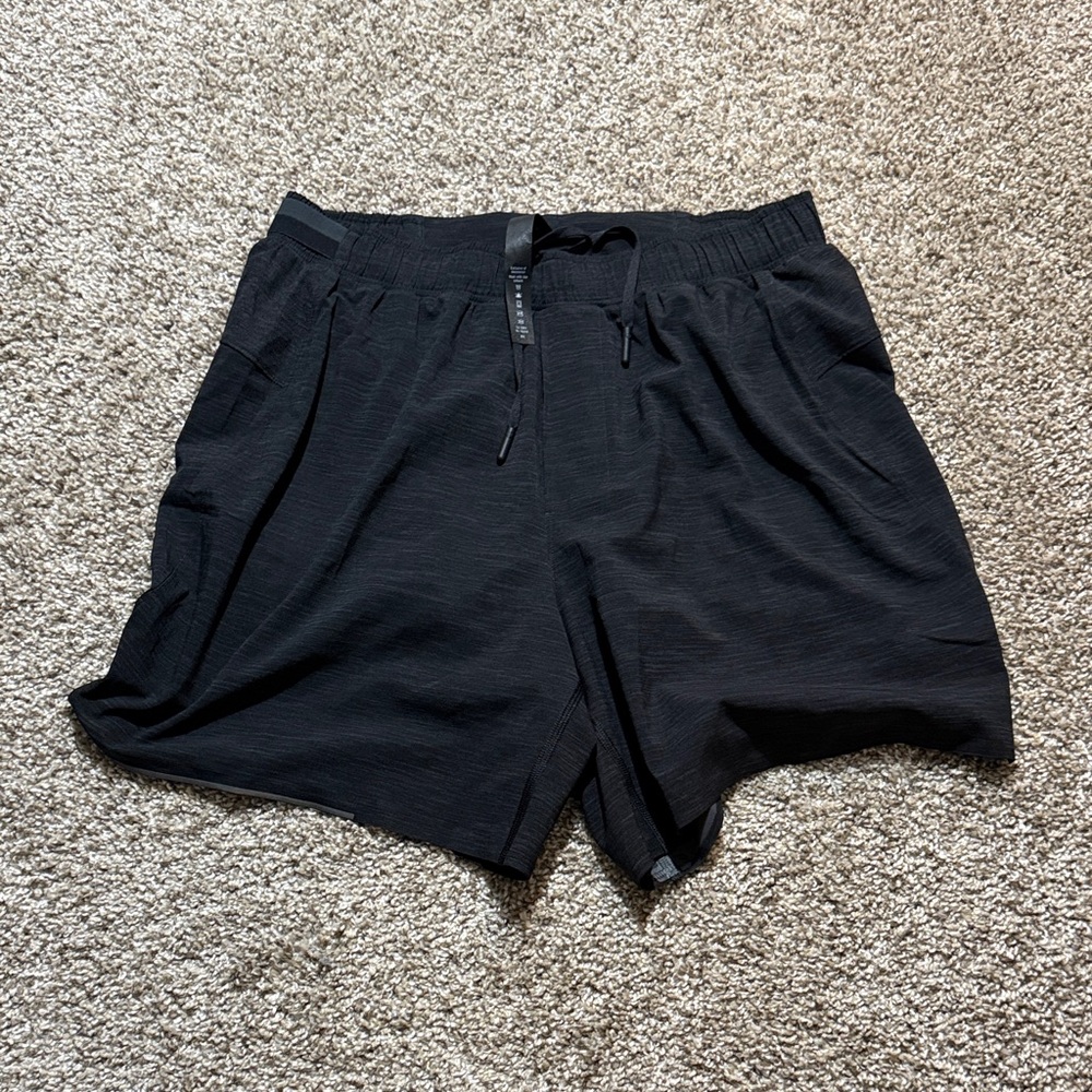 Lululemon Surge Short Lined Sz M Black